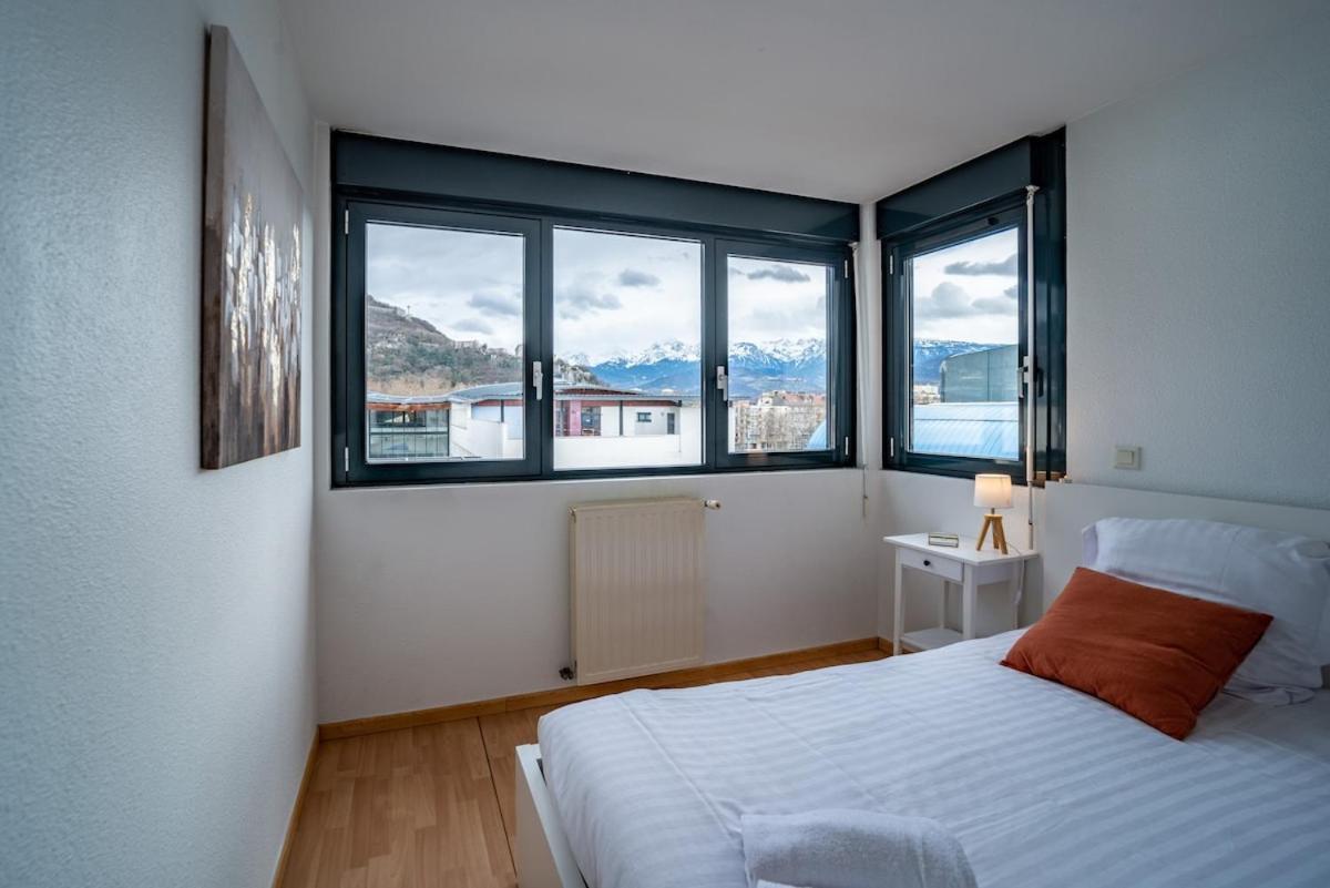 Standing Europole, Garage Prive, Calme, Netflix Lägenhet Grenoble Exteriör bild