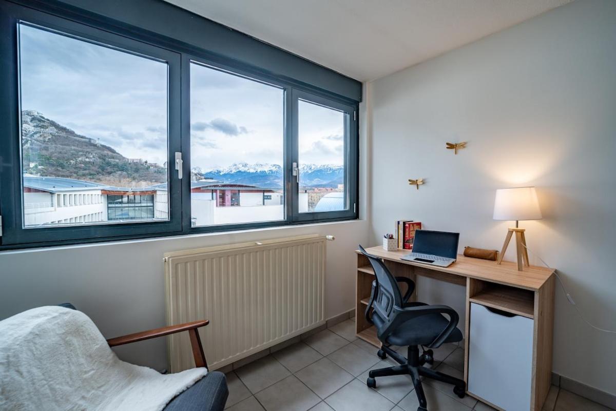 Standing Europole, Garage Prive, Calme, Netflix Lägenhet Grenoble Exteriör bild