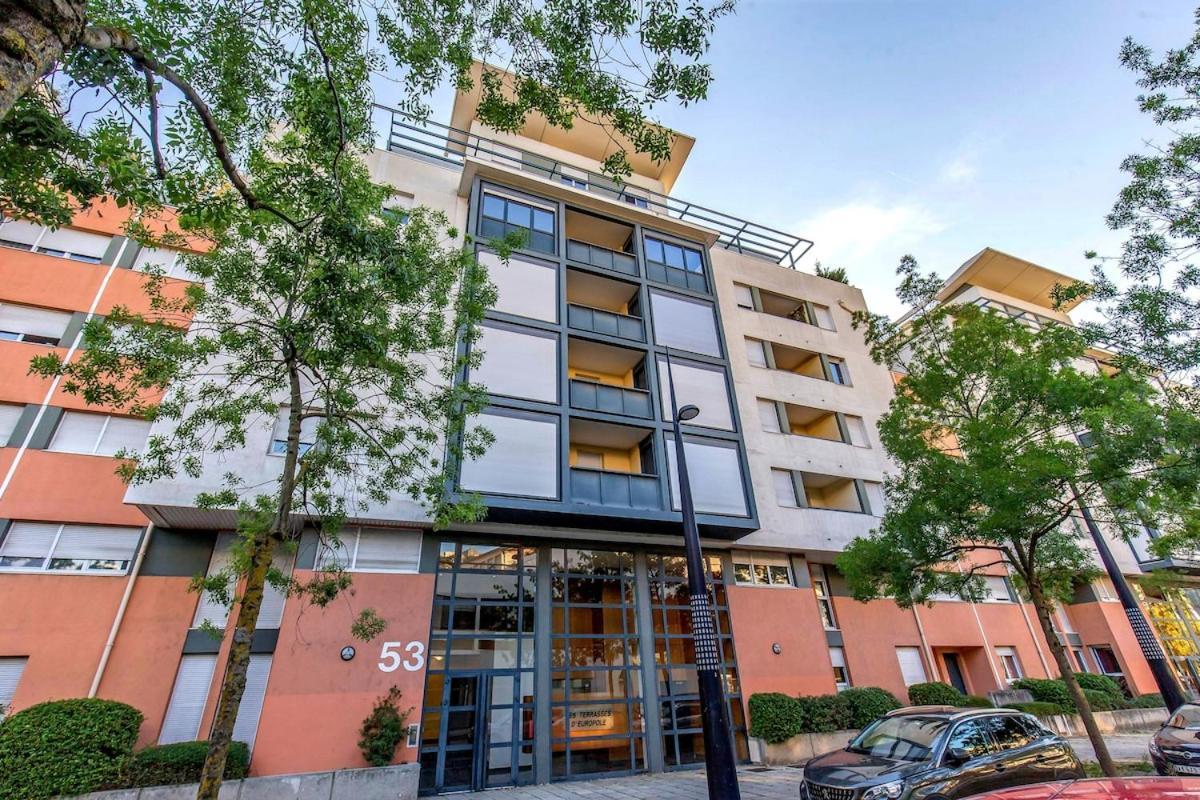 Standing Europole, Garage Prive, Calme, Netflix Lägenhet Grenoble Exteriör bild
