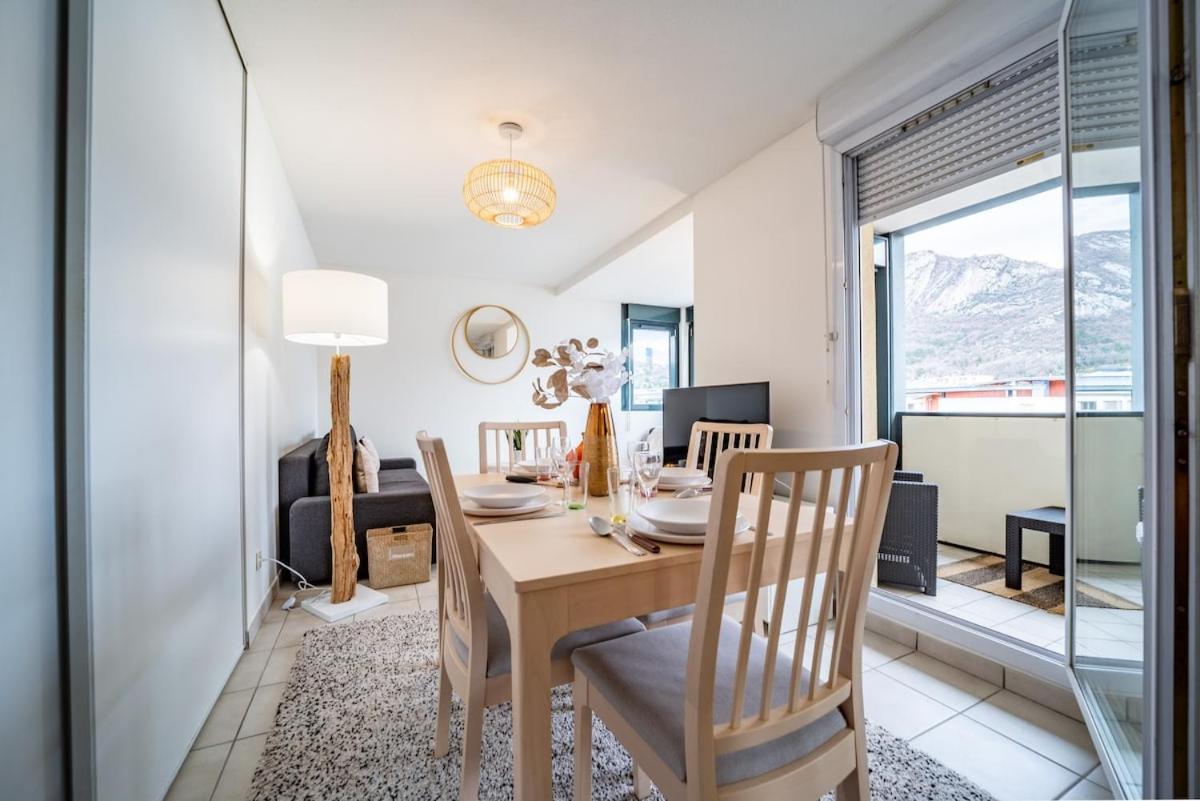 Standing Europole, Garage Prive, Calme, Netflix Lägenhet Grenoble Exteriör bild