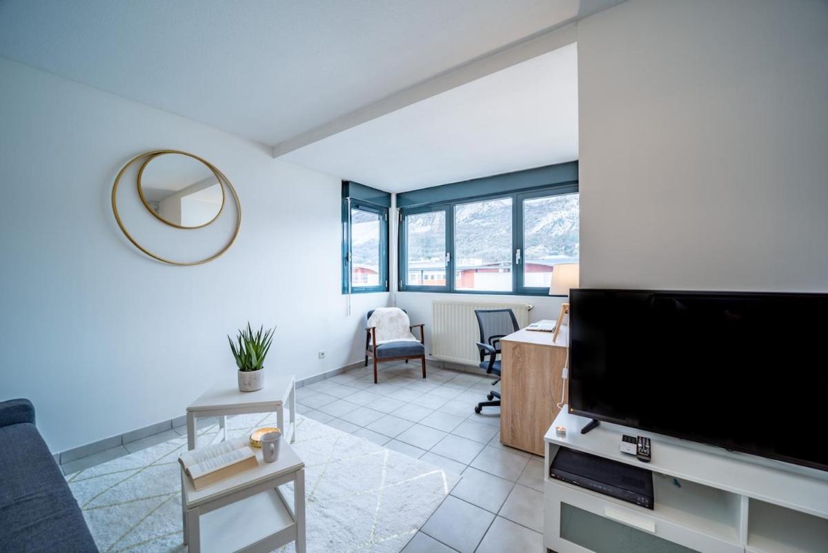 Standing Europole, Garage Prive, Calme, Netflix Lägenhet Grenoble Exteriör bild